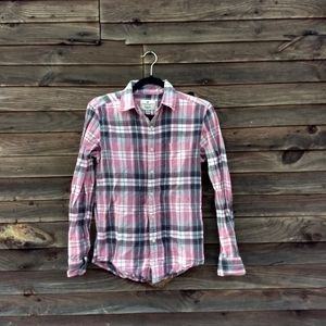 American eagle pink plaid